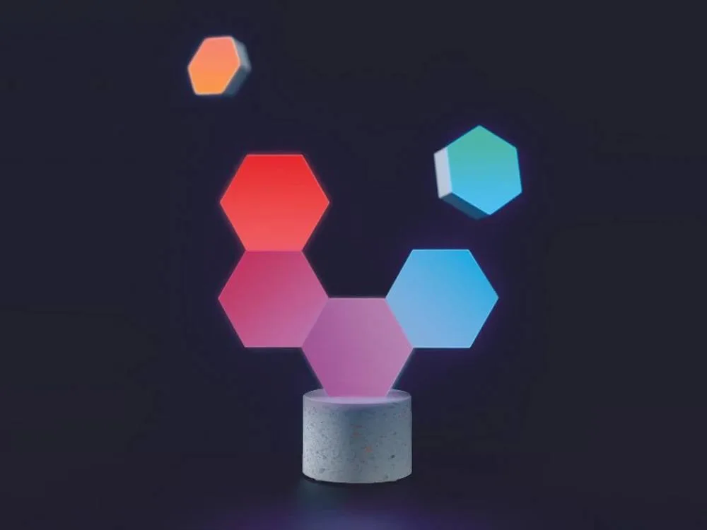 Cololight Hexagon Pro Gift Kit - Stone Base