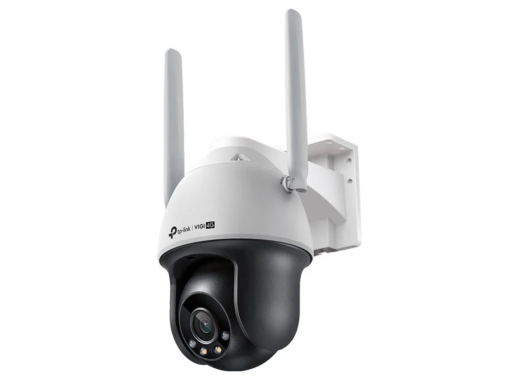 TP-Link VIGI C540-4G VIGI 4MP (4mm) Outdoor Full-Color 4G Pan Tilt Network Camera