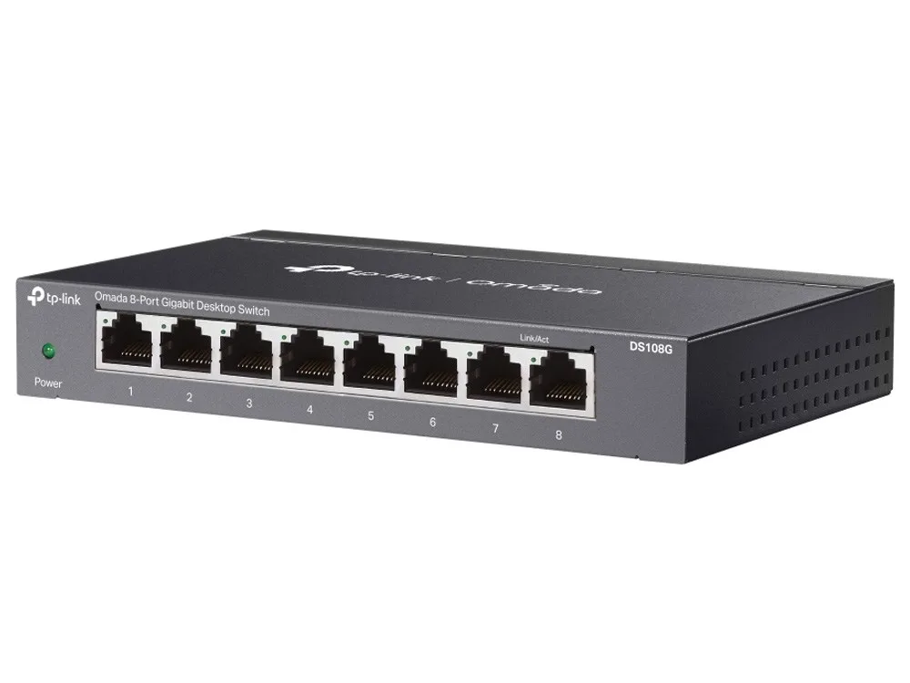 TP-Link DS105GE Omada 8-Port Gigabit Unmanaged Desktop Switch