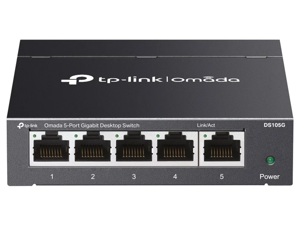 0185897_0.jpeg TP-Link DS105G Omada 5-Port Gigabit Unmanaged Desktop Switch