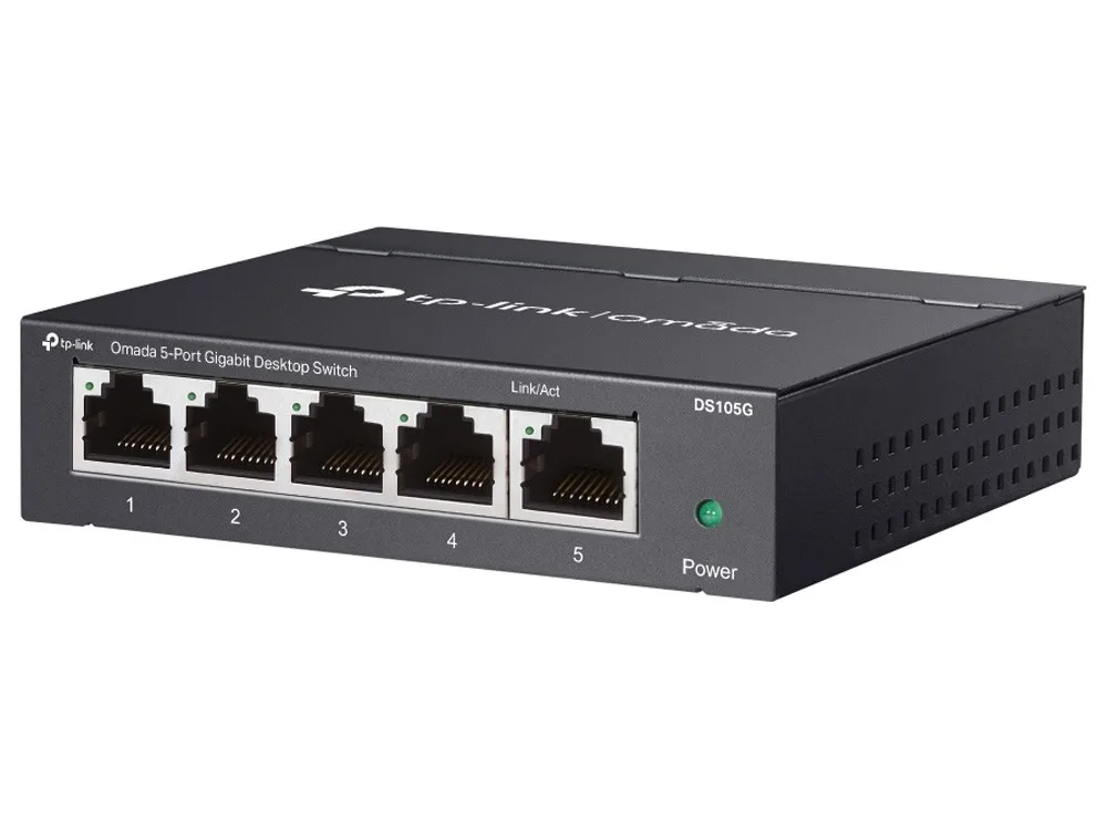 0185899_0.jpeg TP-Link DS105G Omada 5-Port Gigabit Unmanaged Desktop Switch