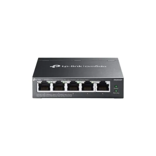 ES205GP_UN_1.0_01_normal_20240329002329d Omada 5-Port Gigabit Easy Managed Switch with 4-Port PoE+